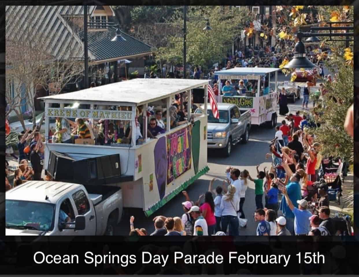 A parade of people in a parade.