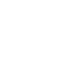 Simple white outline icon of a front-facing bus on a light gray background.